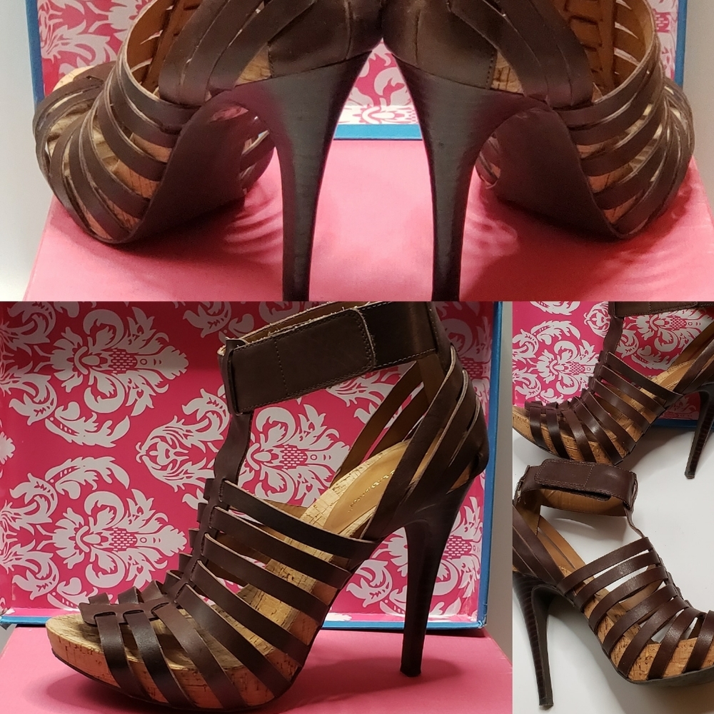 Brown Gladiator Style Sandals
